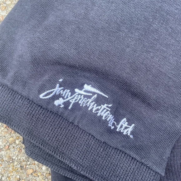 MOTLEY CRUE Dr. Feelgood 1990 vintage stage crew polo black - L - Picture 6 of 6